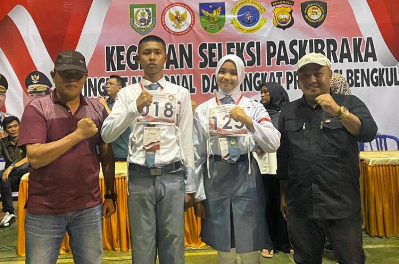 Pelajar Kepahiang Lolos Seleksi Paskibraka Tingkat Nasional